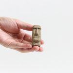 受験合格祈願グッズ 『マグネットモアイ像 レッド』