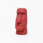 受験合格祈願グッズ 『マグネットモアイ像 レッド』