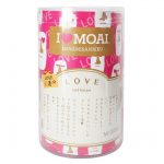 LOVEモアイ像 パッケージ裏面