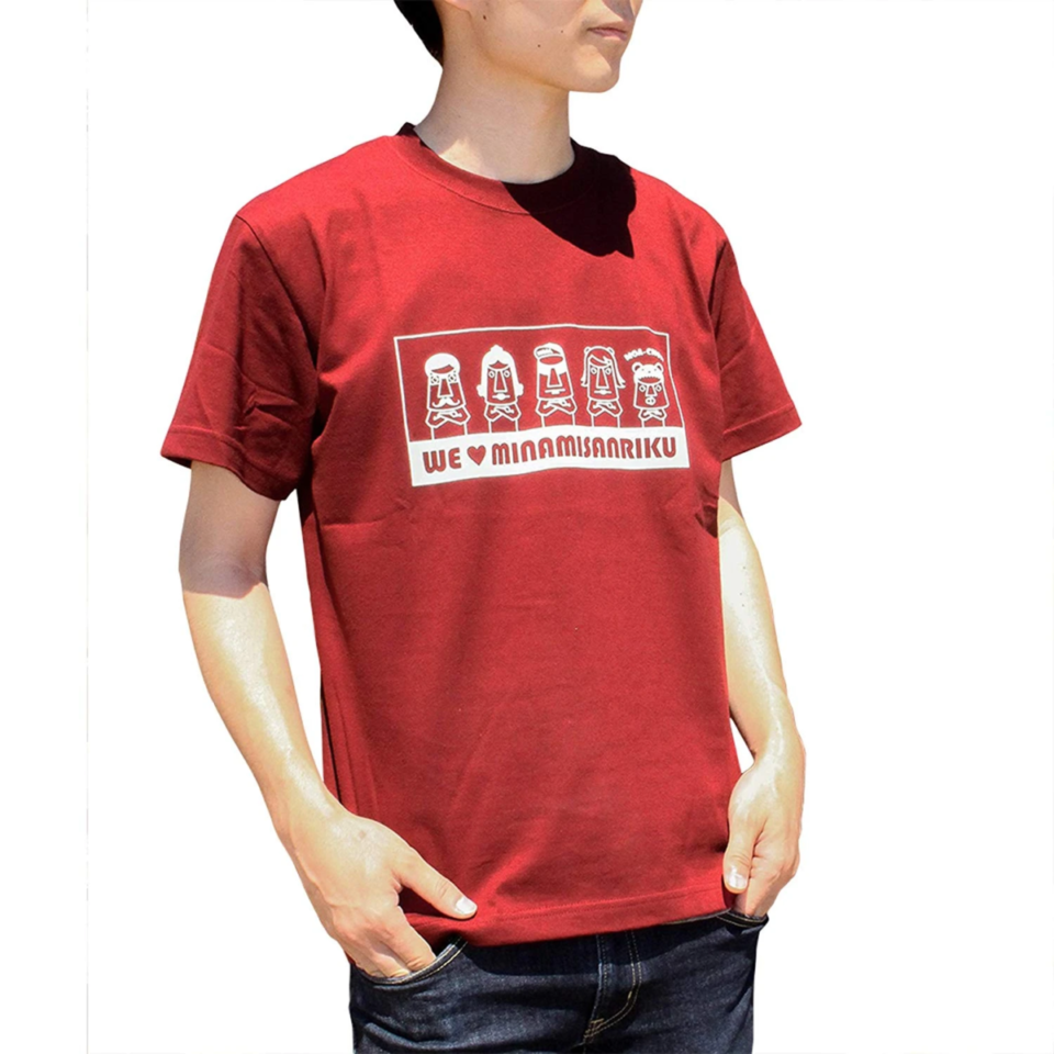 モアイファミリーTシャツ：モデル着用イメージ